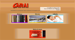 Desktop Screenshot of carai.fr