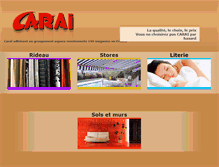 Tablet Screenshot of carai.fr